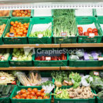 Fruits and vegetables at market
