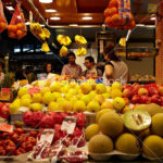Fruit and vegetables market.