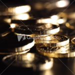 Golden coins