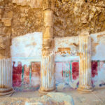The ruins of the palace of King Herod’s Masada