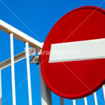 Round sign No Entry