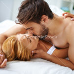 Couple kissing