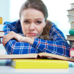 Frustrated student