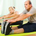 Free Mature couple exercising