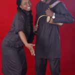 Papa and mam dancing